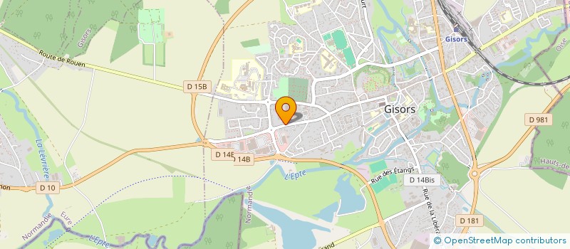 localisation de l'entreprise SOCIETE METALLURGIQUE DU VEXIN à GISORS