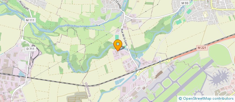 localisation de l'entreprise SOCIETE METO GRAFFENSTADEN  HANGENBIETEN