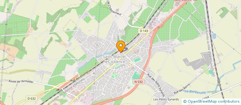 localisation de l'entreprise SOCIETE MEY ET COMPAGNIE à SAINT-MARCEL-LES-VALENCE