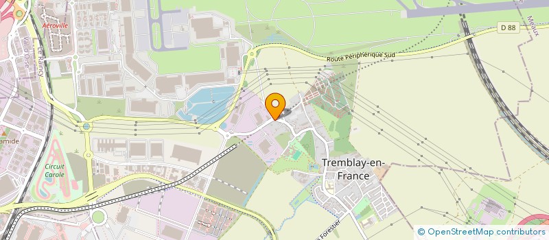 localisation de l'entreprise SOCIETE MEZRAI à TREMBLAY-EN-FRANCE