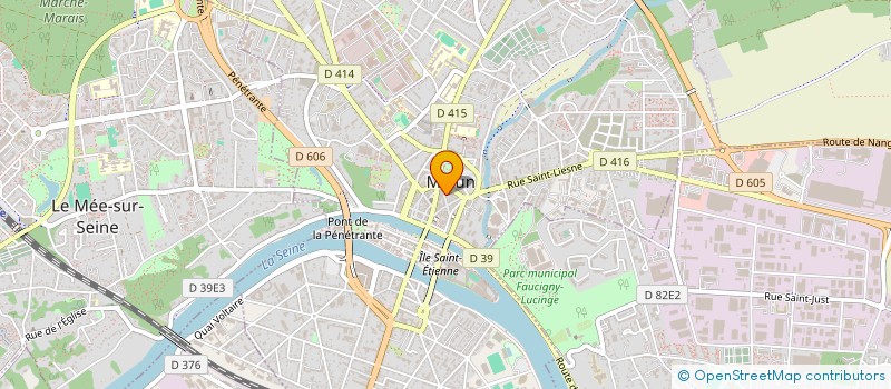 localisation de l'entreprise SOCIETE MEZZO à MELUN