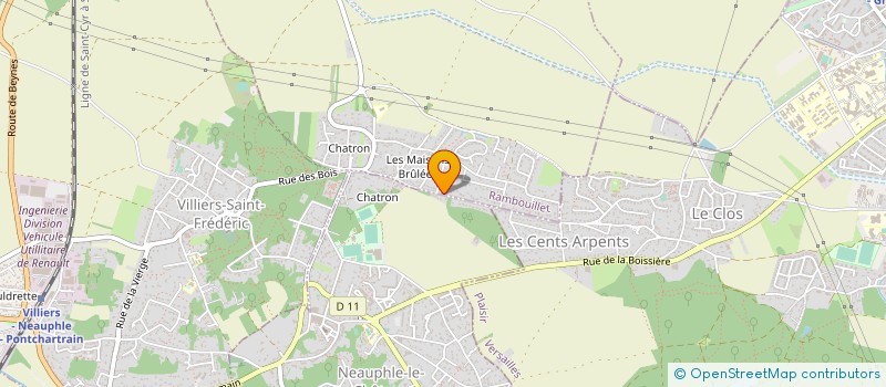 localisation de l'entreprise SOCIETE MGF  NEAUPHLE-LE-CHATEAU