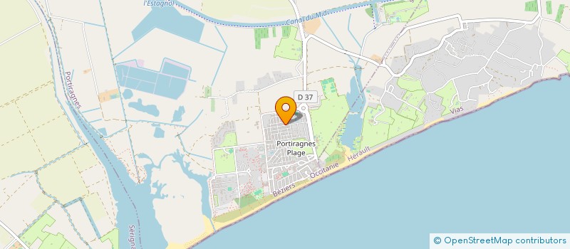 localisation de l'entreprise SOCIETE MICAMA à PORTIRAGNES