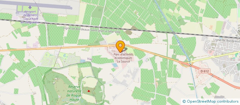 localisation de l'entreprise SOCIETE MICHEL à VIAS