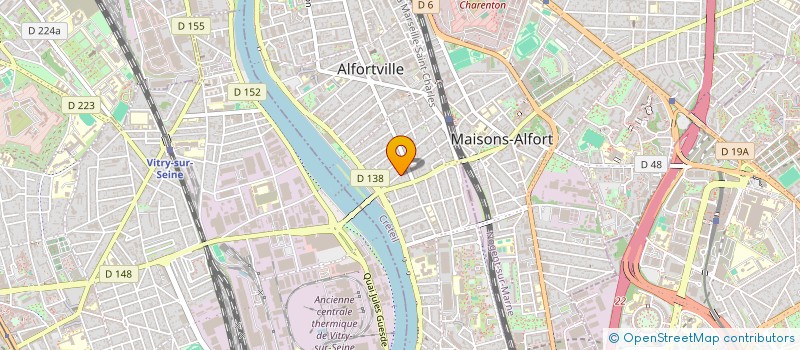 localisation de l'entreprise SOCIETE MICHEL ET CIE à ALFORTVILLE