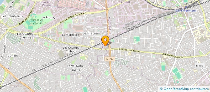 localisation de l'entreprise SOCIETE MICHEL LOEW  SARTROUVILLE