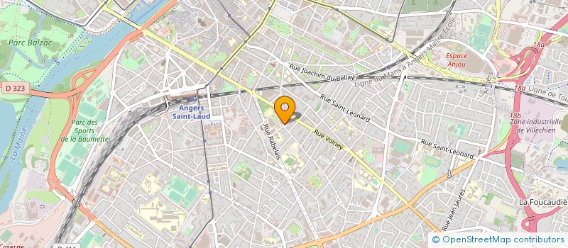 localisation de l'entreprise SOCIETE MICHELET à ANGERS