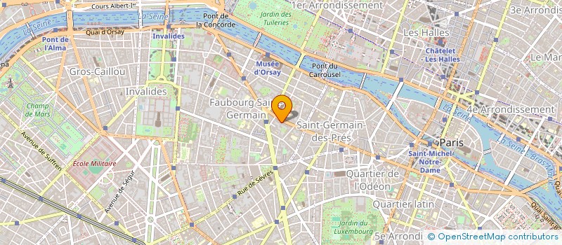 localisation de l'entreprise SOCIETE MICHELIS  PARIS