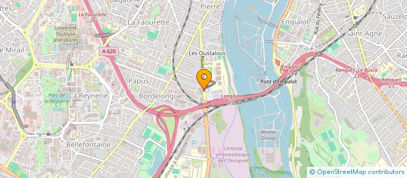 localisation de l'entreprise SOCIETE MIDI PAPIERS PEINTS à TOULOUSE