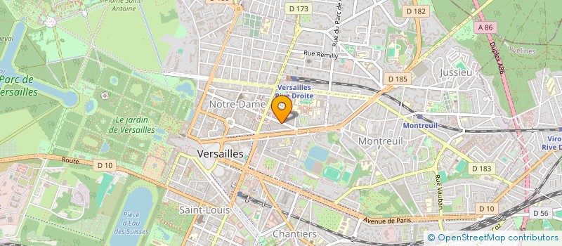 localisation de l'entreprise SOCIETE MIELKE à VERSAILLES