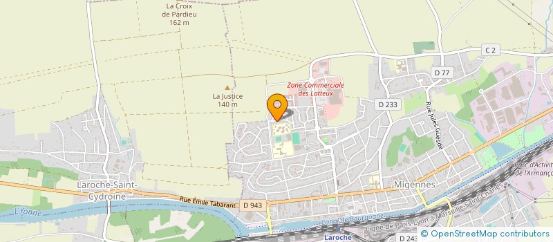 localisation de l'entreprise SOCIETE MIGENNOISE D ISOLATION à MIGENNES