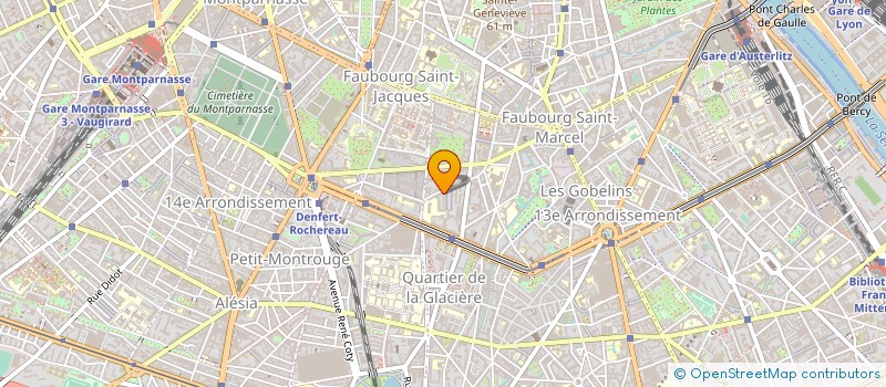 localisation de l'entreprise SOCIETE MILON à PARIS