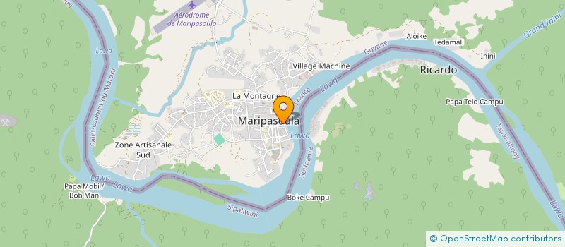 localisation de l'entreprise SOCIETE MINIERE DE MARIPASOULA à MARIPASOULA