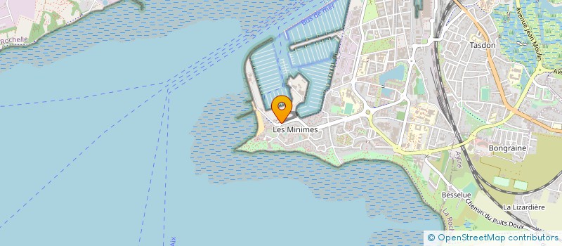 localisation de l'entreprise SOCIETE MINIMES PLAGE à LA ROCHELLE