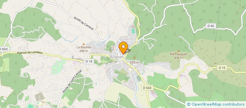 localisation de l'entreprise SOCIETE MINNE  ROGNES