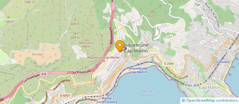 localisation de l'entreprise SOCIETE MIOLLIS à ROQUEBRUNE-CAP-MARTIN