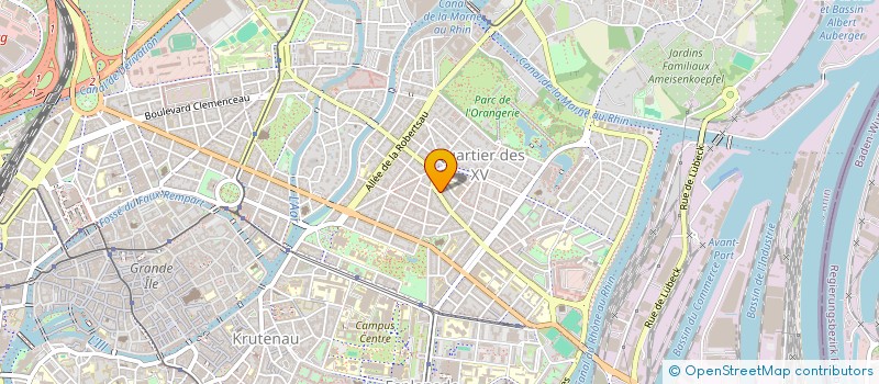 localisation de l'entreprise SOCIETE MISSIONNAIRE DE L'EST DE LA FRANCE à STRASBOURG