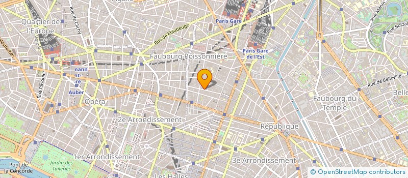 localisation de l'entreprise SOCIETE MK à PARIS