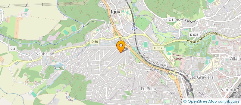 localisation de l'entreprise SOCIETE MMC à IGNY