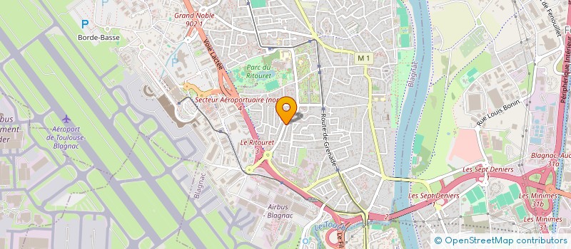 localisation de l'entreprise SOCIETE MMC à BLAGNAC