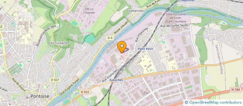 localisation de l'entreprise SOCIETE MOBILIERE INDUSTRIELLE à SAINT-OUEN-L'AUMONE