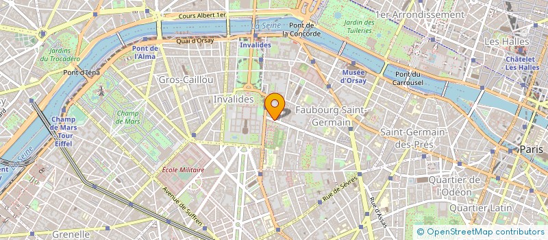 localisation de l'entreprise SOCIETE MOBILIERE RODIN  PARIS