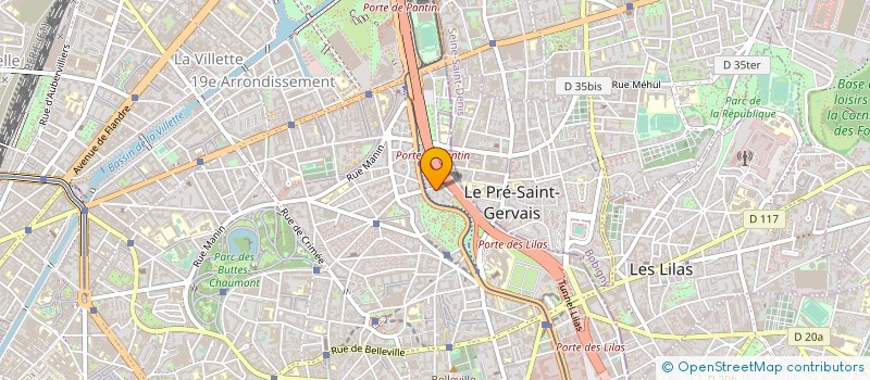localisation de l'entreprise SOCIETE MODELES ET FORMES à PARIS