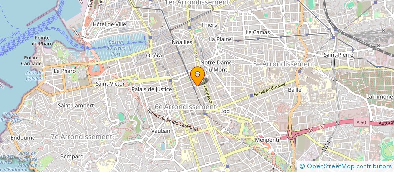 localisation de l'entreprise SOCIETE MODERNE DE GRAVURE à MARSEILLE