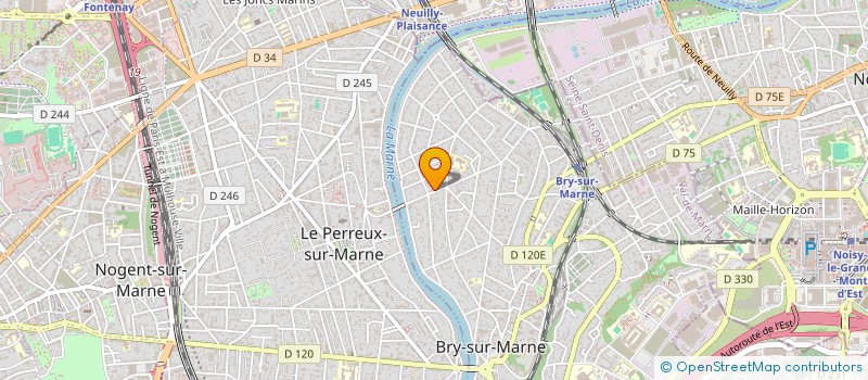 localisation de l'entreprise SOCIETE MODERNE DE POSE ET DE FERMETURE à BRY-SUR-MARNE
