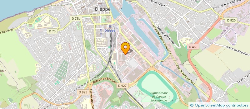 localisation de l'entreprise SOCIETE MODERNE DE PROTECTION à DIEPPE