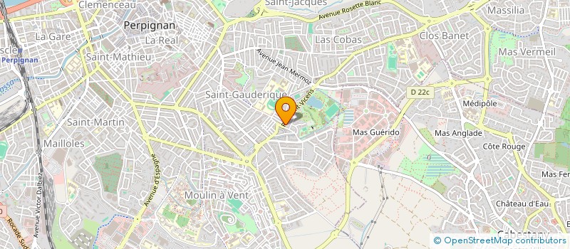 localisation de l'entreprise SOCIETE MODERNE DE TRAVAUX PUBLICS à PERPIGNAN
