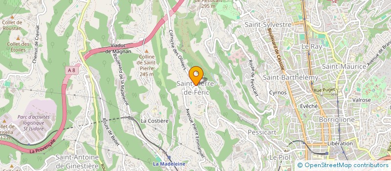 localisation de l'entreprise SOCIETE MODERNE IMMOBILIERE AZUREENNE à NICE