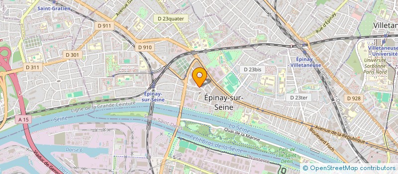 localisation de l'entreprise SOCIETE MOLIERE à EPINAY-SUR-SEINE