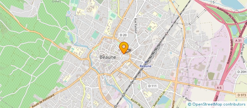 localisation de l'entreprise SOCIETE MONGEBAIL à BEAUNE