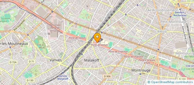 localisation de l'entreprise SOCIETE MONTAGE PORTE INDUSTRIELLE  PARIS