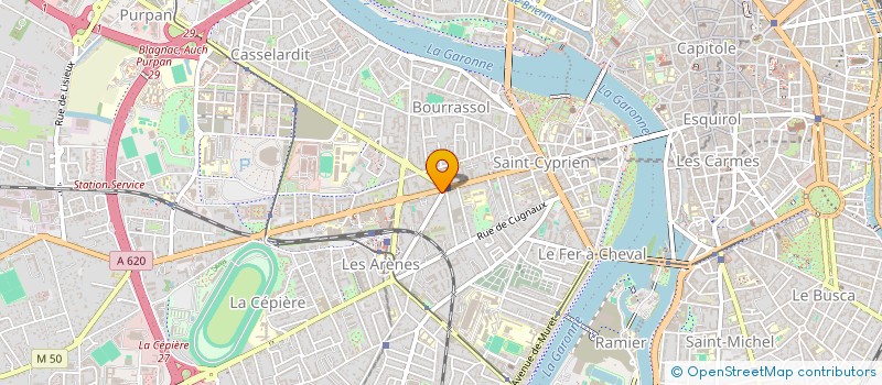 localisation de l'entreprise SOCIETE MONTAND à TOULOUSE