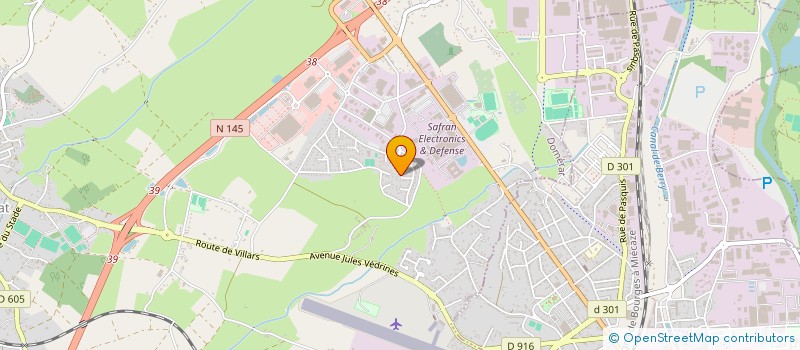 localisation de l'entreprise SOCIETE MONTLUCONNAISE DE TRAVAUX PUBLICS ET BATIMENTS à DOMERAT