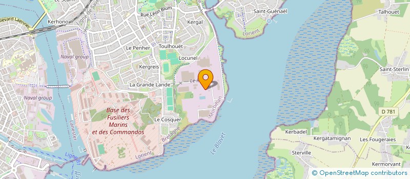 localisation de l'entreprise SOCIETE MORBIHANNAISE DE MODELAGE à LANESTER