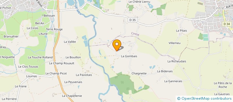 localisation de l'entreprise SOCIETE MORDELAISE DE CARRIERE à MORDELLES
