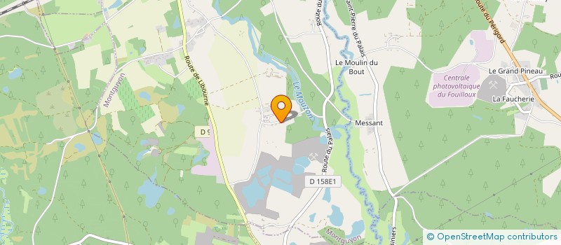 localisation de l'entreprise SOCIETE MOREAU-ARNOUIL SARL à BORESSE-ET-MARTRON