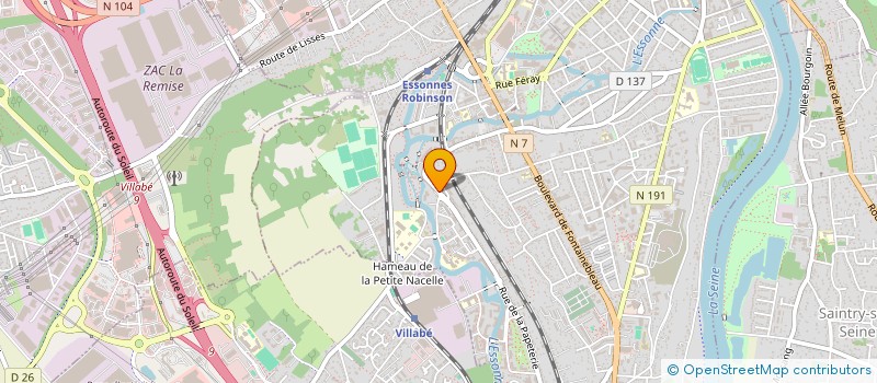 localisation de l'entreprise SOCIETE MOUALEK à CORBEIL-ESSONNES