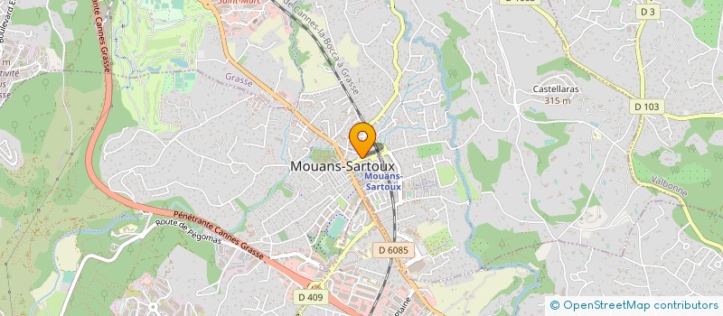 localisation de l'entreprise SOCIETE MOUANSOISE D ELECTRO MENAGER à MOUANS-SARTOUX