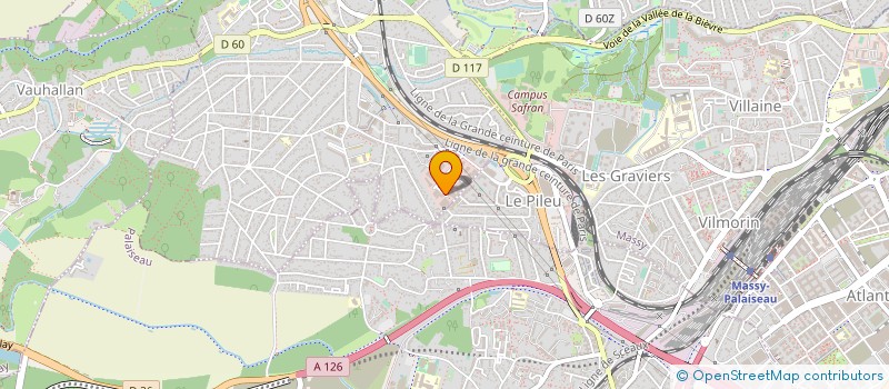 localisation de l'entreprise SOCIETE MOURET à IGNY