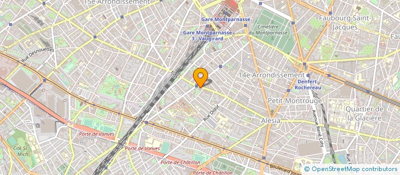 localisation de l'entreprise SOCIETE MOURTEROU à PARIS