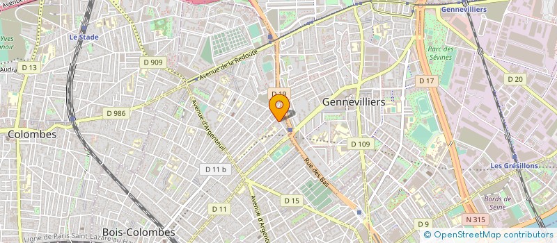 localisation de l'entreprise SOCIETE MPR à ASNIERES-SUR-SEINE