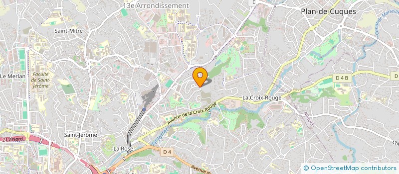 localisation de l'entreprise SOCIETE MT TRANSPORT à MARSEILLE