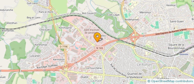 localisation de l'entreprise SOCIETE MULLA à VANNES