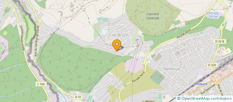 localisation de l'entreprise SOCIETE MULLER OTHON ET FILS à FORBACH