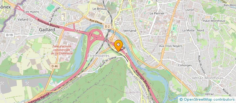 localisation de l'entreprise SOCIETE MULTI COULEURS  ETREMBIERES