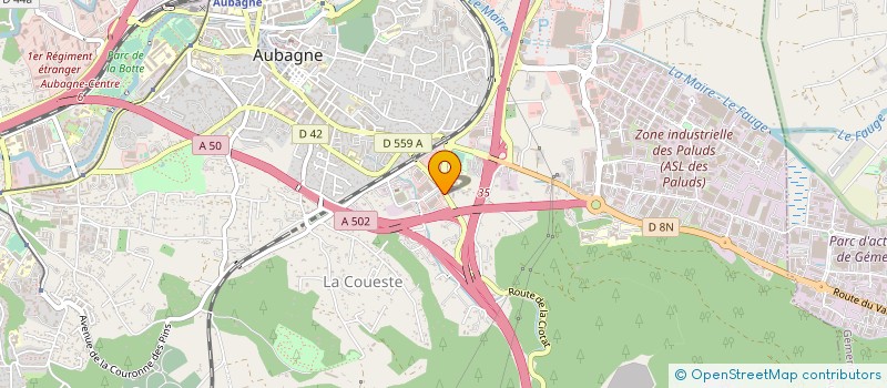 localisation de l'entreprise SOCIETE MULTI PIERRES à AUBAGNE